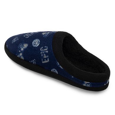 Boys Cuddl Duds® Printed Gamer Fleece Clog Slippers