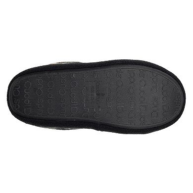 Boys Cuddl Duds® Printed Camo Fleece Clog Slippers