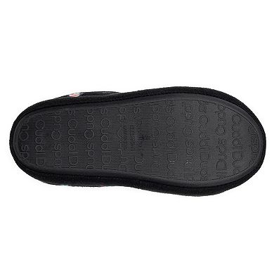 Boys Cuddl Duds® Printed Sports Fleece Clog Slippers