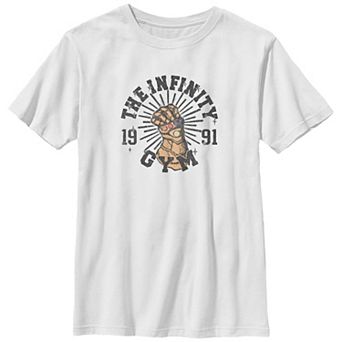 Boys 8-20 Marvel The Avengers The Infinity Gym 1991 Graphic Tee