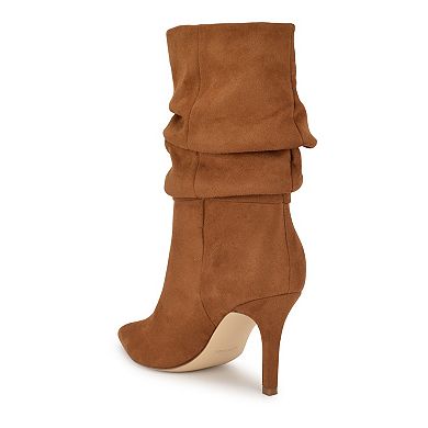 Nine West Slouch Women's Pointy Toe Stiletto Heel Dress Booties