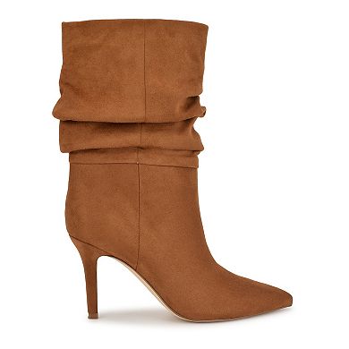 Nine West Slouch Women's Pointy Toe Stiletto Heel Dress Booties