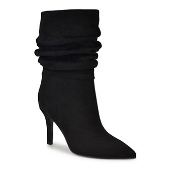 Nine West Slouch Women's Pointy Toe Stiletto Heel Dress Booties