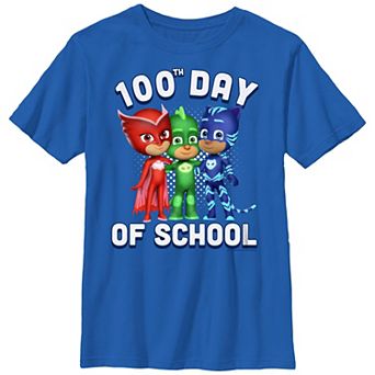 Disney's PJ Masks Boys 8-20 100th Day of School Graphic Tee