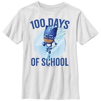 Disney's PJ Masks Catboy Boys 8-20 100 Days of School Graphic Tee