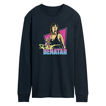 Men's Pat Benatar Long Sleeve Graphic Tee