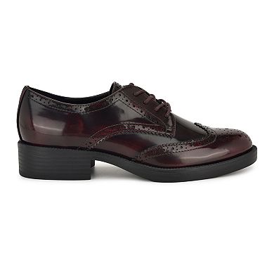 nine west urila heeled loafers