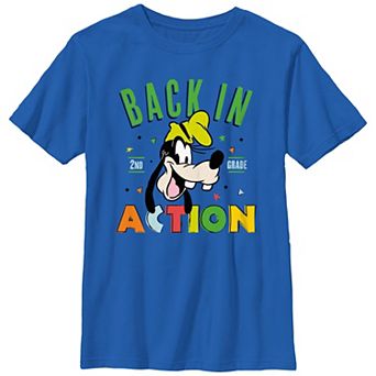 Disney's Goofy Back In Action 2nd Grade Boys 8-20 Graphic Tee