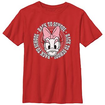 Disney's Daisy Duck Back To School Boys 8-20 Graphic Tee