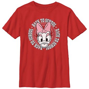 Disney's Daisy Duck Back To School Boys 8-20 Graphic Tee