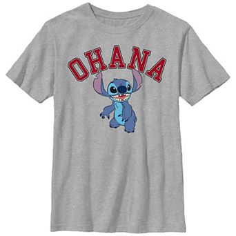 Disney's Lilo & Stitch Ohana Varsity Stitch Boys 8-20 Graphic Tee