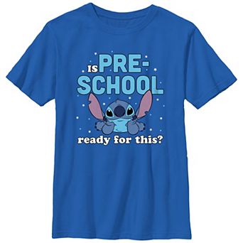 Disney's Lilo & Stitch Is Pre-School Ready For This Boys 8-20 Graphic Tee