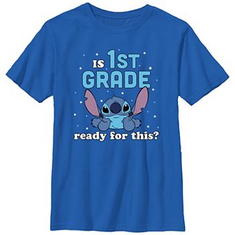 Disney's Lilo & Stitch Is 1st Grade Ready For This Boys 8-20 Graphic Tee