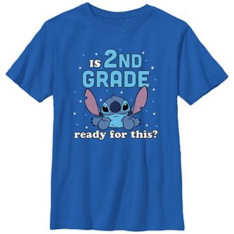 Disney's Lilo & Stitch Is 2nd Grade Ready For This Boys 8-20 Graphic Tee