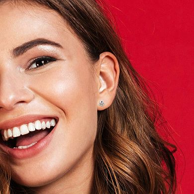 Stella Grace Paw Stud Earrings