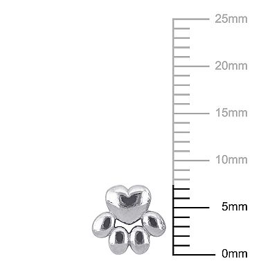 Stella Grace Paw Stud Earrings