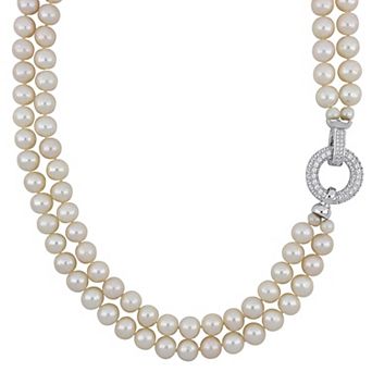 Stella Grace Freshwater Cultured Pearl 2-Strand Necklace