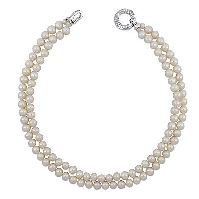 Stella Grace Freshwater Cultured Pearl 2-Strand Necklace
