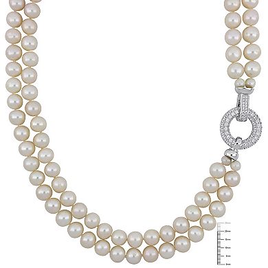 Stella Grace Freshwater Cultured Pearl 2-Strand Necklace