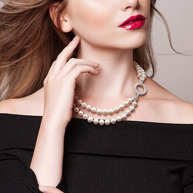 Stella Grace Freshwater Cultured Pearl 2-Strand Necklace