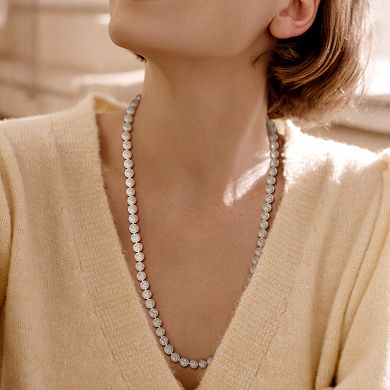 Stella Grace Sterling Silver Freshwater Cultured Pearl Strand Necklace