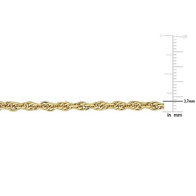 Stella Grace 18k Gold Over Silver Singapore Chain Necklace