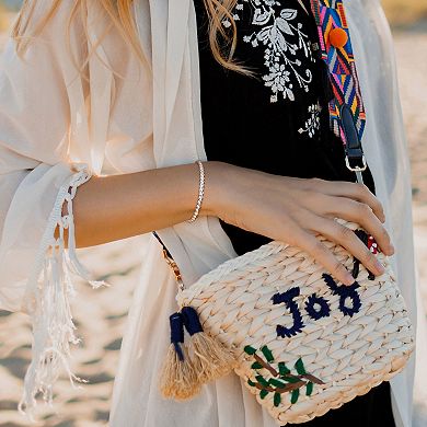 Stella Grace Sterling Silver 1 Carat T.W Diamond S-Shape Tennis Bracelet