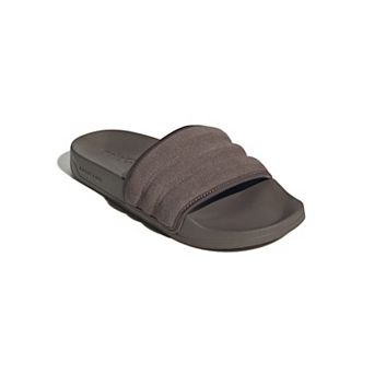 adidas adilette Adult Shower and Sportswear Puff Stripes Slide Sandals