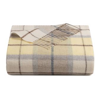 Discover Europe - Made in Italy La Limonaia Tessuti Plaid Throw Blanket
