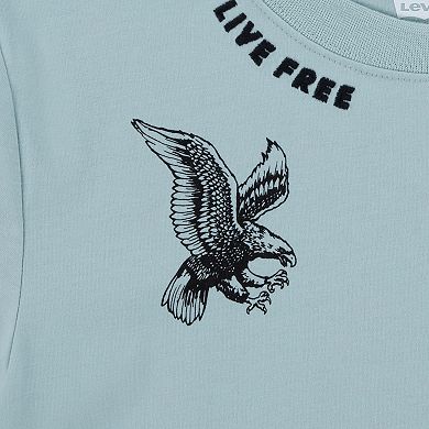 Boys 8-20 Levi's® Live Free Western Logo T-shirt
