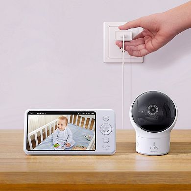 Eufy Security SpaceView 5-in. Baby Monitor and Cam Bundle