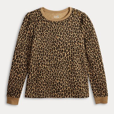 Women's Croft & Barrow® Button Shoulder Top