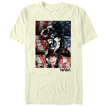 Men's Nasa Astronaut Salut Graphic Tee