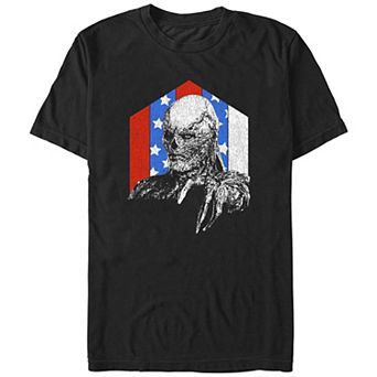 Men's Stranger Things Red White And Blue Vecna Graphic Tee