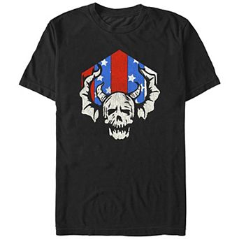 Men's Stranger Things Hellfire Americana Graphic Tee