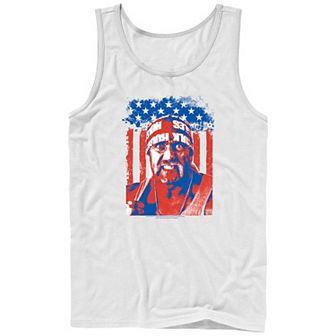 Men's WWE Hulk Hogan Americana Graphic Tank Top