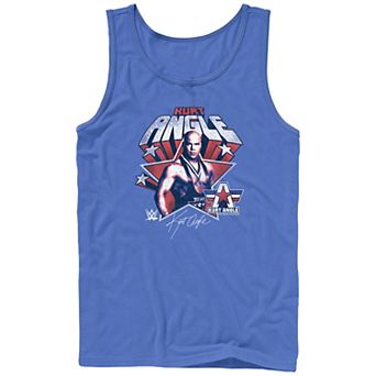 Men's WWE Kurt Angle Star Americana Graphic Tank Top