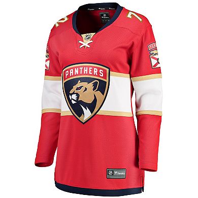 Women's Fanatics Sergei Bobrovsky Red Florida Panthers Home Breakaway Jersey