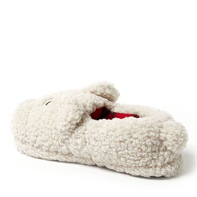 Dearfoams Critter Adult Closed Back Slippers