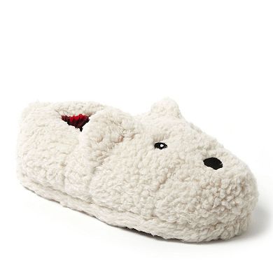 Dearfoams Critter Adult Closed Back Slippers