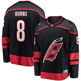 Men's Fanatics Branded Brent Burns Black Carolina Hurricanes Home Breakaway Player Jersey
