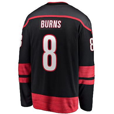 Men's Fanatics Branded Brent Burns Black Carolina Hurricanes Home Breakaway Player Jersey