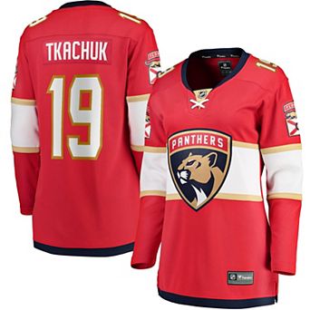 Women's Fanatics Branded Matthew Tkachuk Red Florida Panthers Home Breakaway Player Jersey