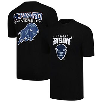 Men's FISLL Black Howard Bison Applique T-Shirt