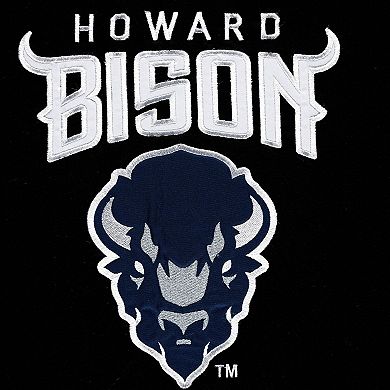 Men's FISLL Black Howard Bison Applique T-Shirt