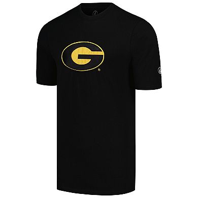 Men's FISLL Black Grambling Tigers Applique T-Shirt