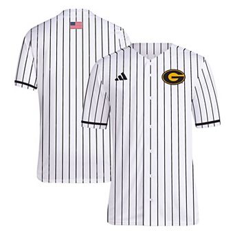Men's adidas White Grambling Tigers Replica Baseball Jersey