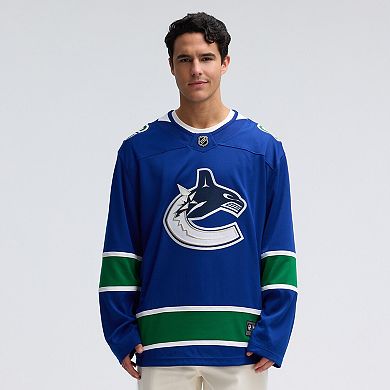 Men's Fanatics Blue Vancouver Canucks Home Team Breakaway Jersey