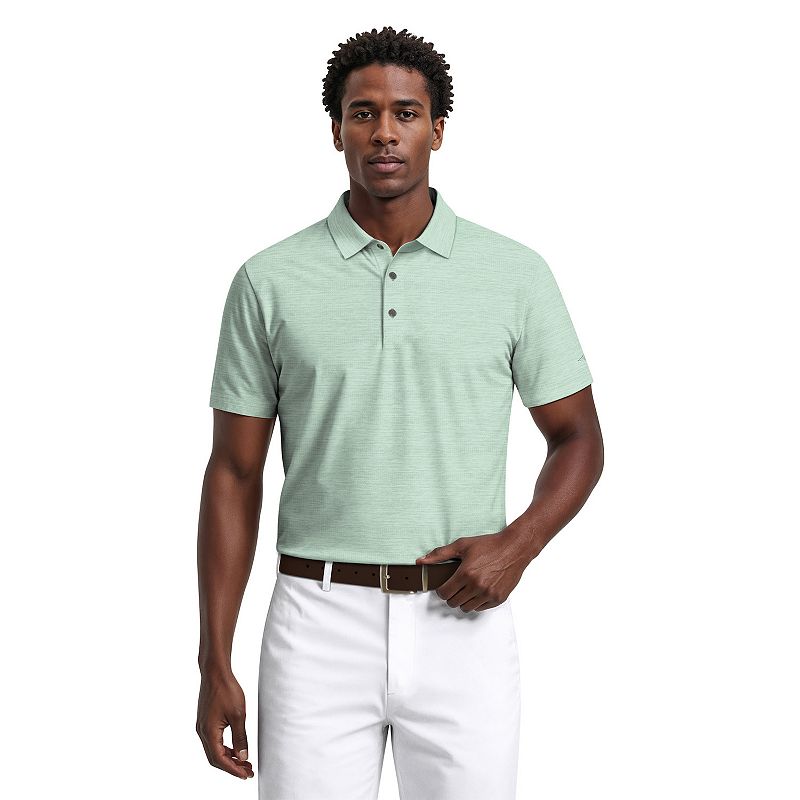 Men's Grand Slam Jaspe Airflow Short Sleeve Golf Polo Shirt,