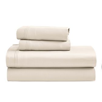 SUPERIOR Egyptian Cotton 1500 Thread Count Solid 4 pc Sheet Set